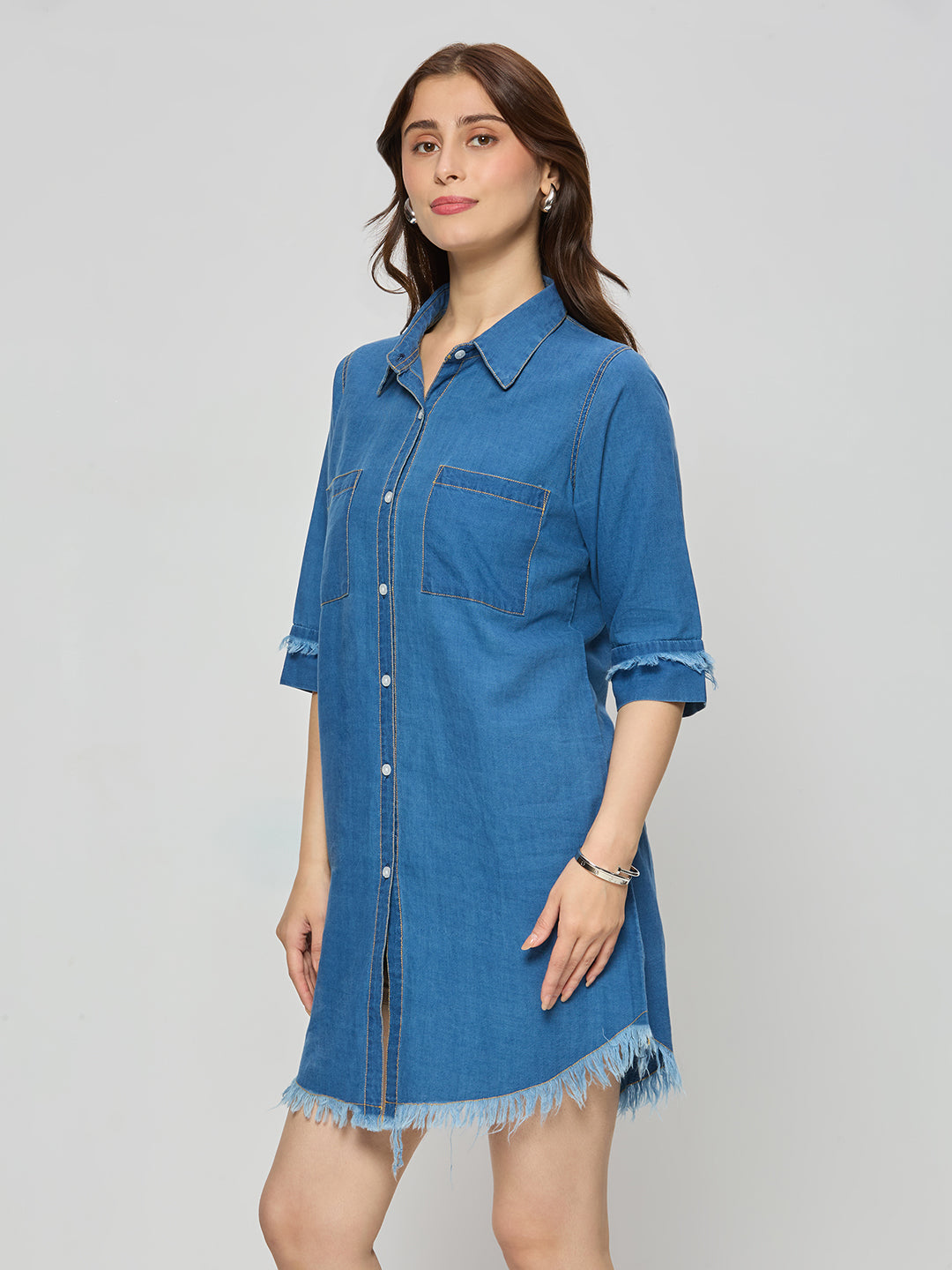 Denim dress